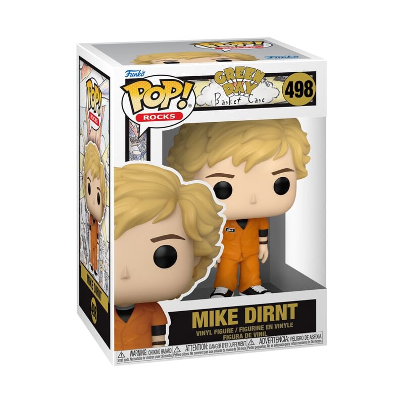 Green Day - Mike Dirnt (Basket Case) (Pop Rocks) Vinyl Figur 498 - Funko Pop! - Funko Shop Europe - green day