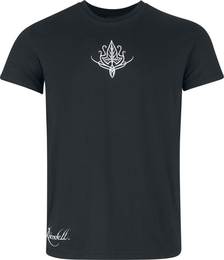 T-Shirt Manches courtes  de Le Seigneur Des Anneaux - Rivendell - S à 3XL - pour Homme - noir - Le Seigneur Des Anneaux