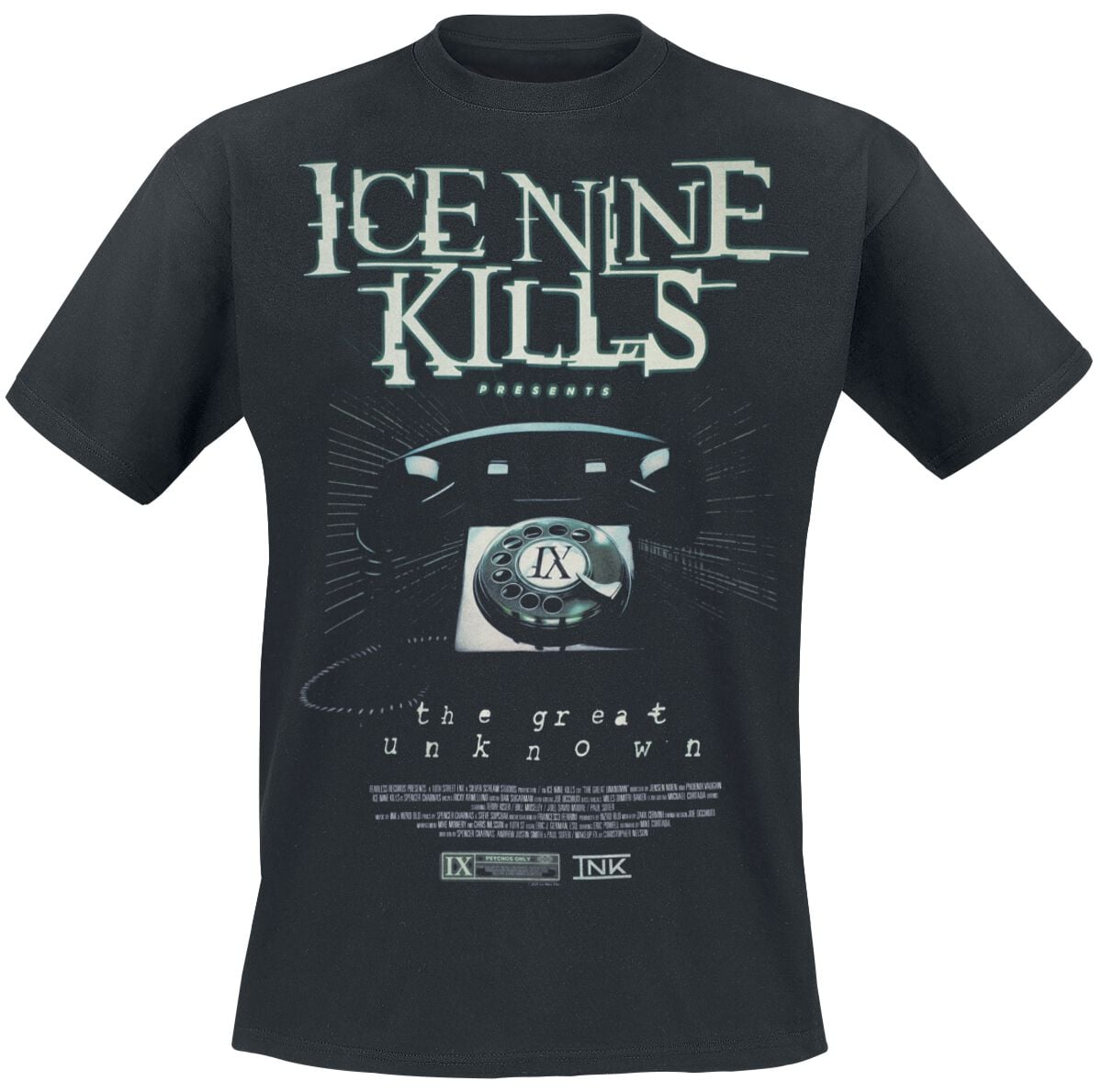T-Shirt Manches courtes  de Ice Nine Kills - Matrix The Great Unknown - S à 5XL - pour Homme - noir - Ice Nine Kills