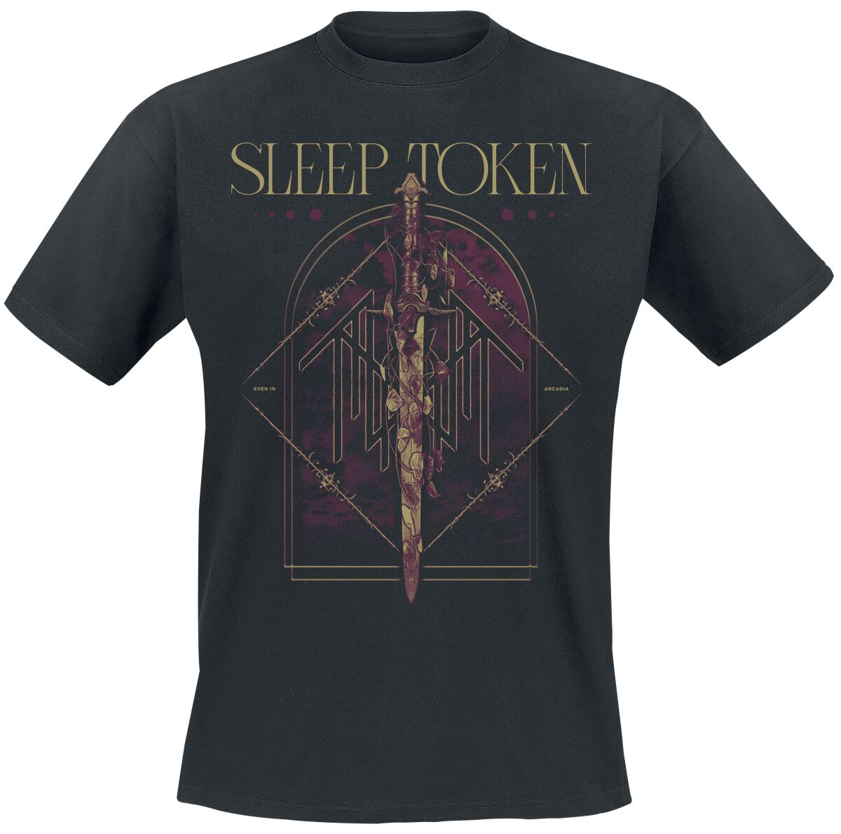 T-Shirt Manches courtes  de Sleep Token - Sword - S à 5XL - pour Homme - noir - Sleep Token