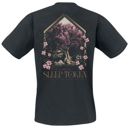 T-Shirt Manches courtes  de Sleep Token - Gethsemane - S à 5XL - pour Homme - noir - Sleep Token - View 2