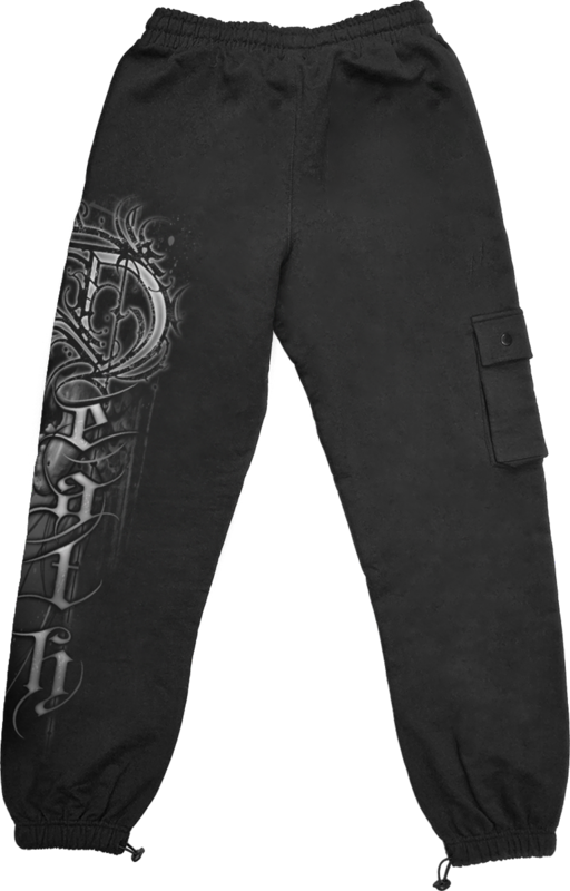 Bas de survêtement  de Spiral - Death Forever - Jogging Cargo Décontracté - S à XXL - pour Homme - noir - Spiral - View 2