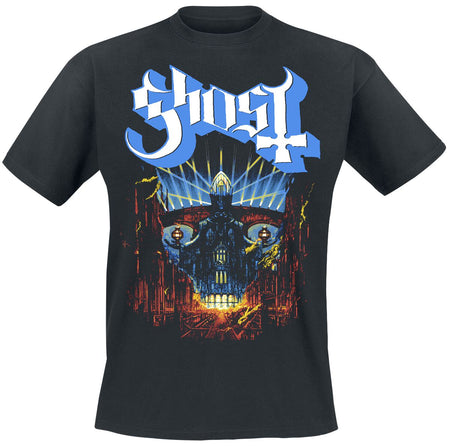 T-Shirt Manches courtes  de Ghost - Vintage Style Meliora - S à 5XL - pour Homme - noir - Ghost