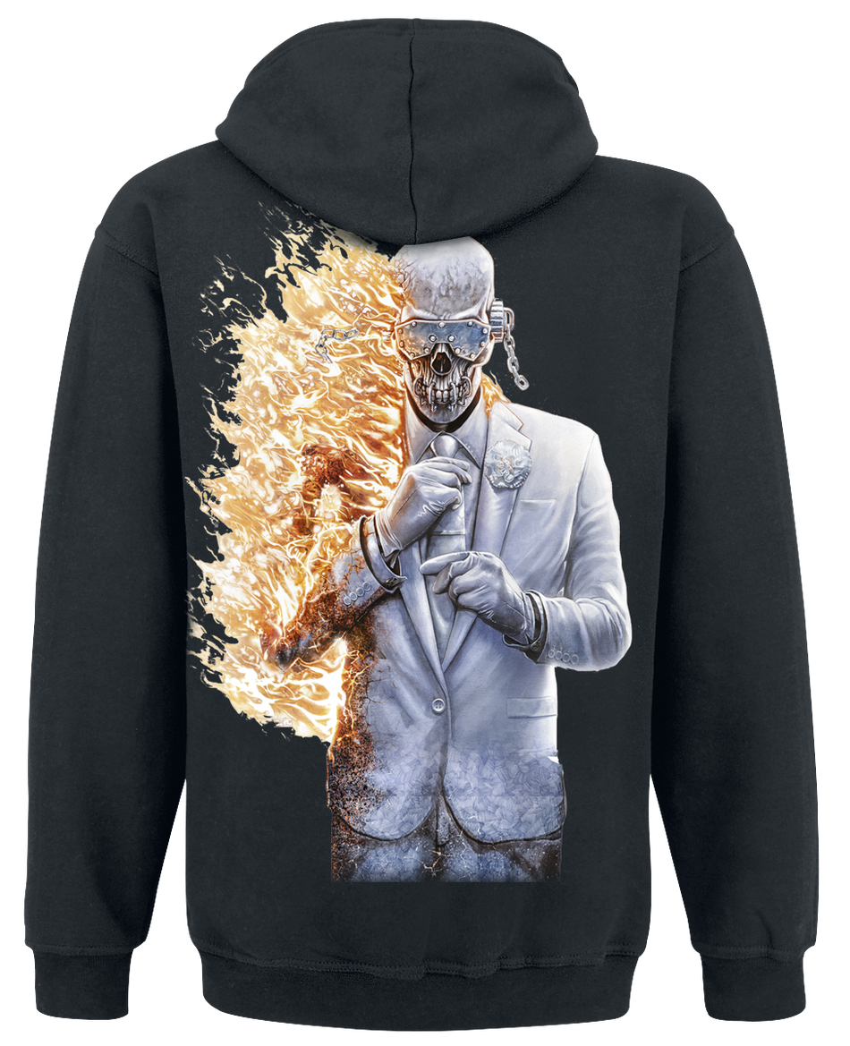 Sweat-shirt à capuche  de Megadeth - Album 17 Cover - S à 3XL - pour Homme - noir - Megadeth - View 2