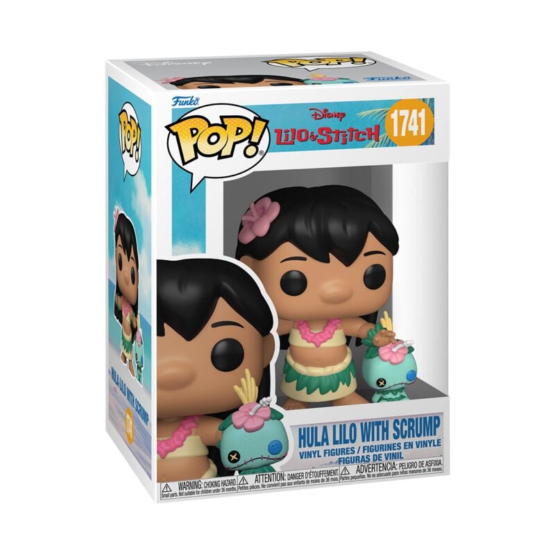 Lilo & Stitch - Lilo Hula avec Souillon - Funko Pop! n°1741 - Funko Pop! - Funko Shop Europe - Lilo & Stitch