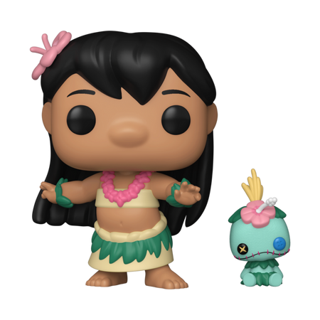 Lilo & Stitch - Lilo Hula avec Souillon - Funko Pop! n°1741 - Funko Pop! - Funko Shop Europe - Lilo & Stitch - View 2