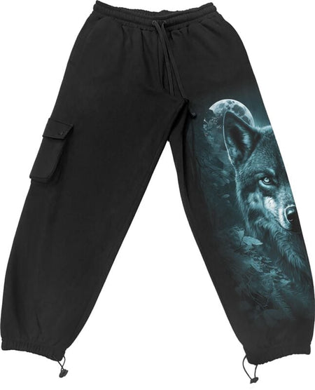 Bas de survêtement  de Spiral - Forest Guardians - Jogging Cargo Décontracté - M à XXL - pour Homme - noir - Spiral