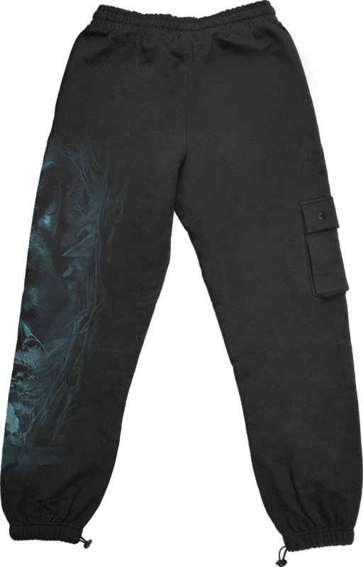 Bas de survêtement  de Spiral - Forest Guardians - Jogging Cargo Décontracté - M à XXL - pour Homme - noir - Spiral - View 2