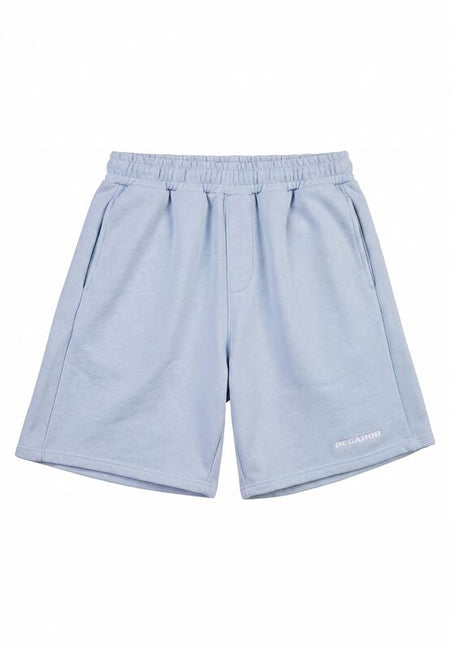 Short  de Pegador - LOGO HEAVY SWEAT SHORTS - S à XXL - pour Homme - bleu clair - Pegador