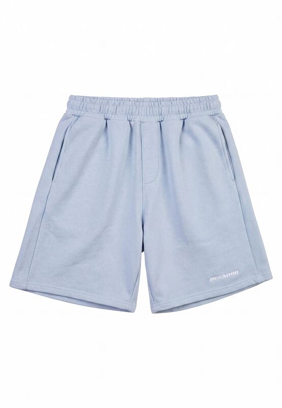 Short  de Pegador - LOGO HEAVY SWEAT SHORTS - S à XXL - pour Homme - bleu clair - Pegador