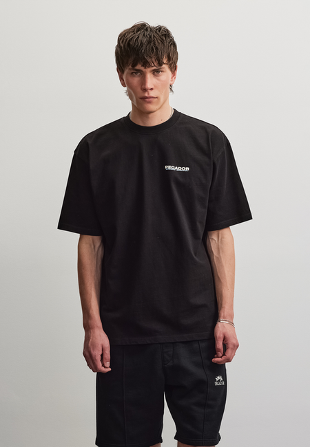 T-Shirt Oversize  de Pegador - Torres Oversized Tee - S à XXL - pour Homme - noir - Pegador - View 2