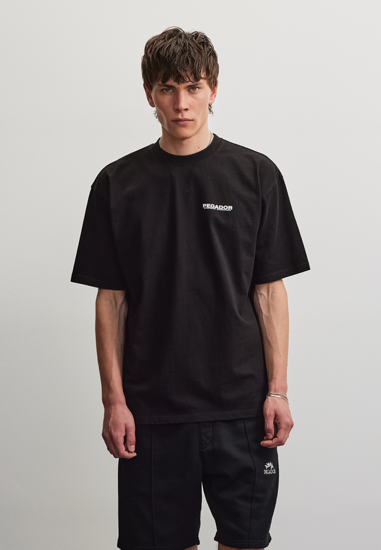 T-Shirt Oversize  de Pegador - Torres Oversized Tee - S à XXL - pour Homme - noir - Pegador - View 2