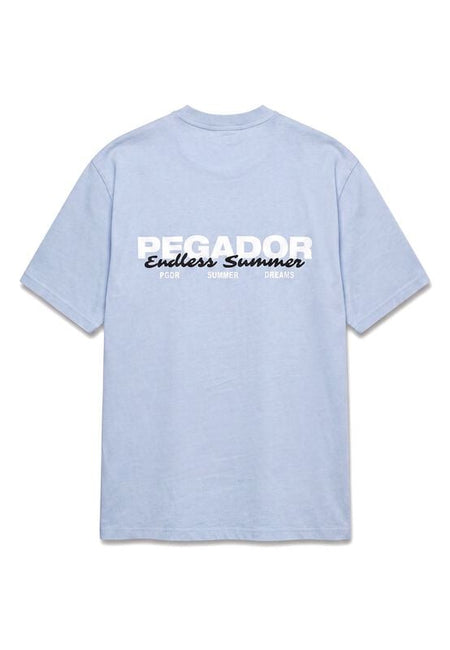T-Shirt Oversize  de Pegador - Torres Oversized Tee - S à XXL - pour Homme - bleu clair - Pegador