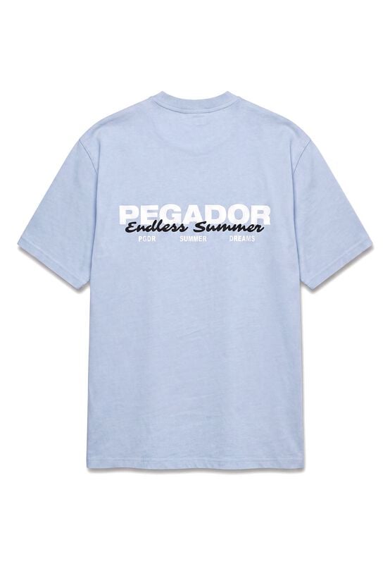 T-Shirt Oversize  de Pegador - Torres Oversized Tee - S à XXL - pour Homme - bleu clair - Pegador