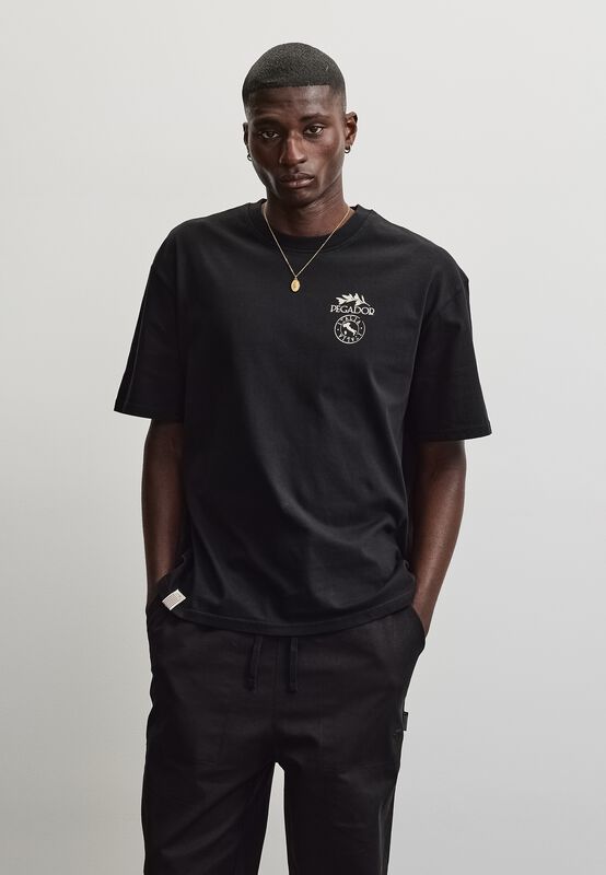 T-Shirt Oversize  de Pegador - Pedroche Oversized Tee - S à XXL - pour Homme - noir - Pegador