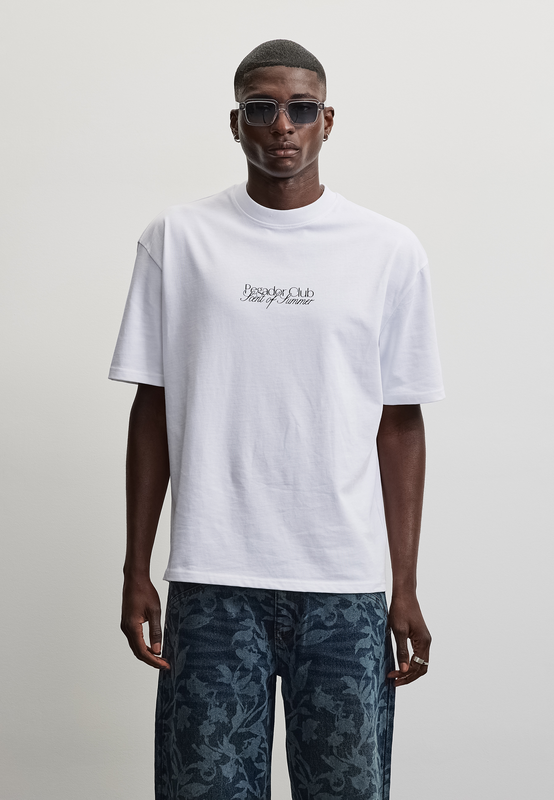 T-Shirt Oversize  de Pegador - Ramon Oversized Tee - S à XXL - pour Homme - blanc - Pegador - View 2