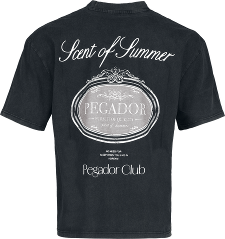 T-Shirt Oversize  de Pegador - Ramon Oversized Tee - S à XXL - pour Homme - noir - Pegador - View 2