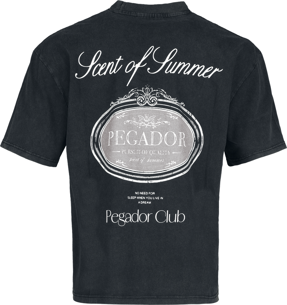 T-Shirt Oversize  de Pegador - Ramon Oversized Tee - S à XXL - pour Homme - noir - Pegador - View 2