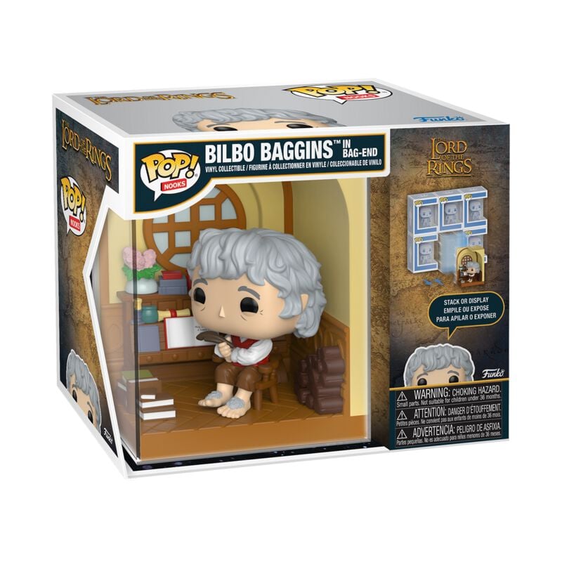 Le Seigneur Des Anneaux - Bilbon Sacquet dans Cul-De-Sac (Pop! Nooks) - Funko Pop! - Funko Pop! - Funko Shop Europe - Le Seigneur Des Anneaux