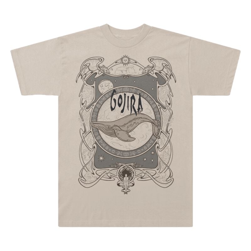 T-Shirt Manches courtes  de Gojira - Celestial Whalt - S à XXL - pour Unisexe - naturel - Gojira