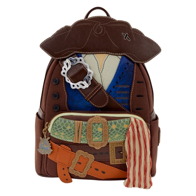 Mini Sac À Dos Disney de Pirates Des Caraïbes - Loungefly - Jack Sparrow - pour Indifférent - multicolore - Pirates Des Caraïbes