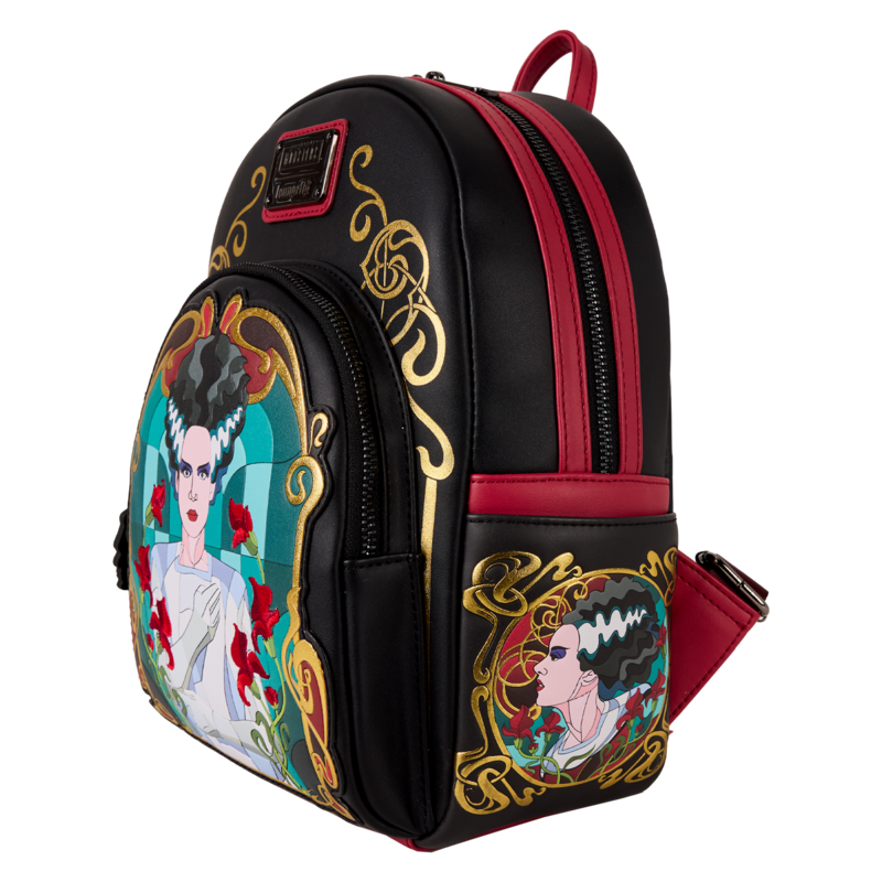 Mini Sac À Dos  de Monstres Universels - Loungefly - Bride of Frankenstein - pour Unisexe - multicolore - Monstres Universels - View 2