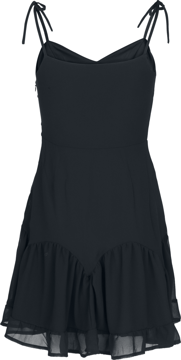 Robe courte Rockabilly de Jawbreaker - CHiffon - Robe Courte - XS à L - pour Femme - noir - Jawbreaker - View 2