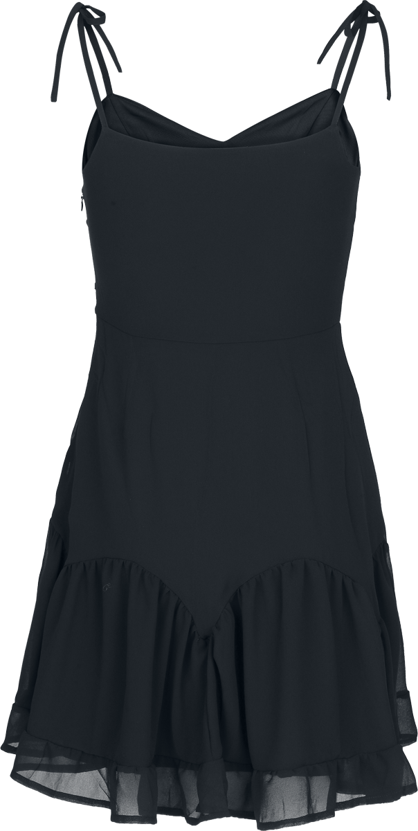 Robe courte Rockabilly de Jawbreaker - CHiffon - Robe Courte - XS à XL - pour Femme - noir - Jawbreaker - View 2