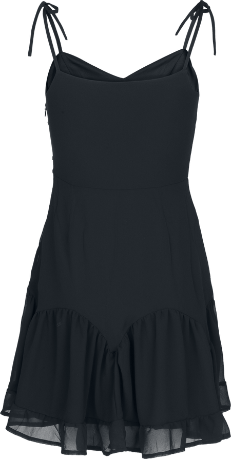 Robe courte Rockabilly de Jawbreaker - CHiffon - Robe Courte - XS à XL - pour Femme - noir - Jawbreaker - View 2