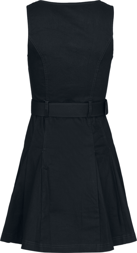 Robe courte Rockabilly de Jawbreaker - Robe Courte en Jean - S à L - pour Femme - noir - Jawbreaker - View 2