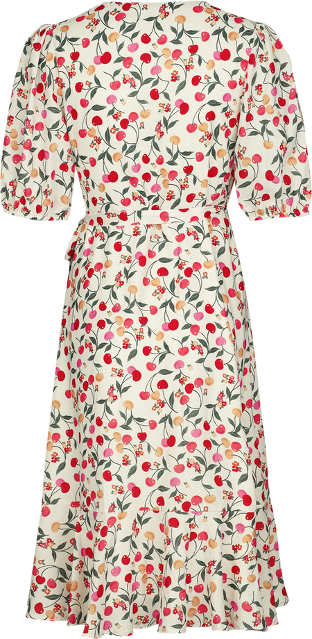 Robe mi-longue Rockabilly de Voodoo Vixen - Cerises Colorées - XS à XXL - pour Femme - multicolore - Voodoo Vixen - View 2