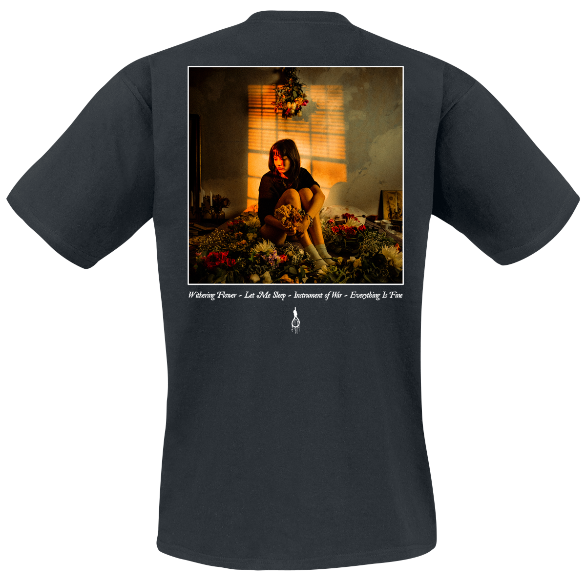 T-Shirt Manches courtes  de Paleface Swiss - Withering Flower - S à 3XL - pour Homme - noir - Paleface Swiss - View 2