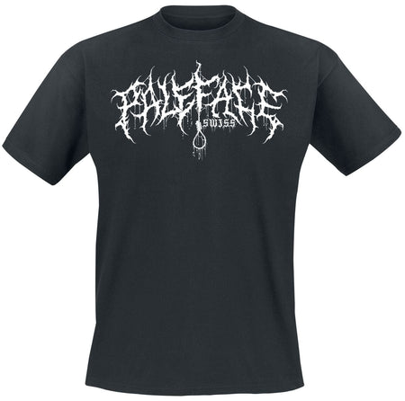 T-Shirt Manches courtes  de Paleface Swiss - The Wilted - S à 3XL - pour Homme - noir - Paleface Swiss