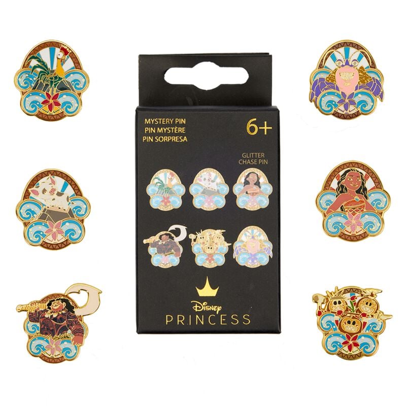 Pin's Disney de Vaiana - Loungelfy - Pins Mystère - pour Indifférent - multicolore - Vaiana