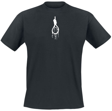 T-Shirt Manches courtes  de Paleface Swiss - Simple - S à 3XL - pour Homme - noir - Paleface Swiss