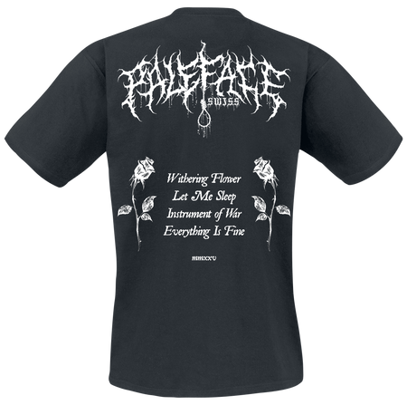 T-Shirt Manches courtes  de Paleface Swiss - Simple - S à 3XL - pour Homme - noir - Paleface Swiss - View 2