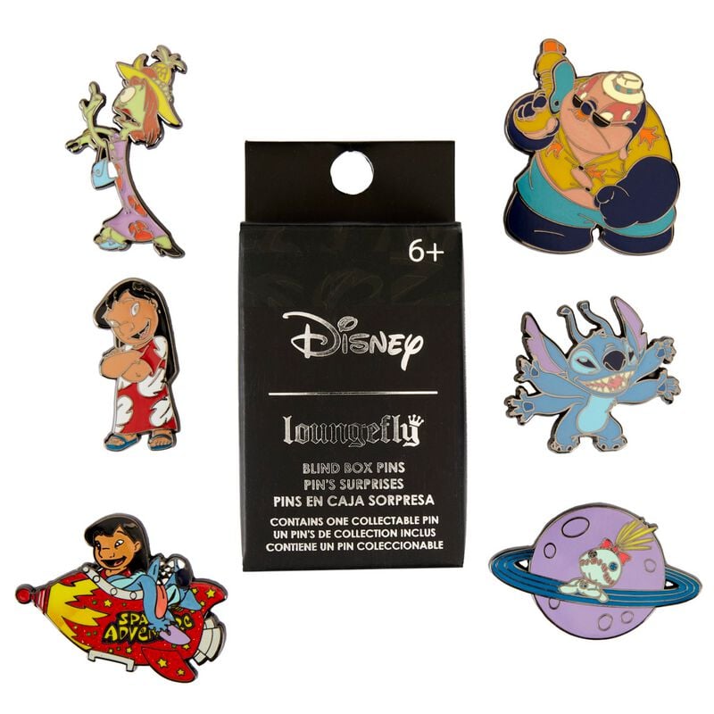 Pin's Disney de Lilo & Stitch - Loungefly - Mystery Blind Pin - pour Indifférent - multicolore - Lilo & Stitch