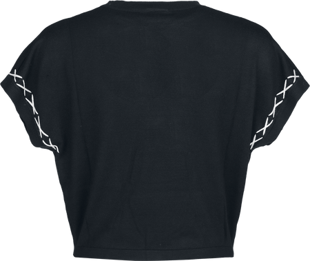 Sweat-shirt Rockabilly de Jawbreaker - Oversized Knitted Cat Vest - S à XXL - pour Femme - noir - Jawbreaker - View 2