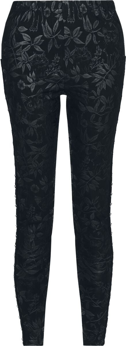 Legging Rockabilly de Jawbreaker - XS à 4XL - pour Femme - noir - Jawbreaker