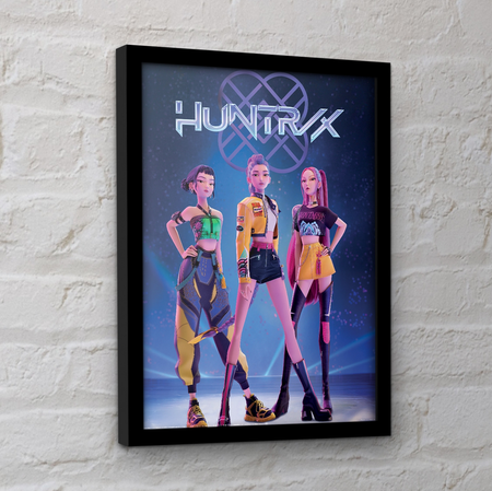 Photo encadrée  de KPop Demon Hunters - Huntrix - pour Indifférent - coloré - KPop Demon Hunters - View 2
