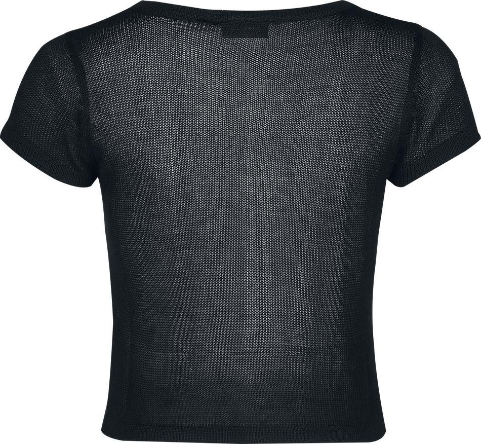 T-Shirt Manches courtes Rockabilly de Jawbreaker - Bite Back - Haut Tricot - S à XXL - pour Femme - noir - Jawbreaker - View 2