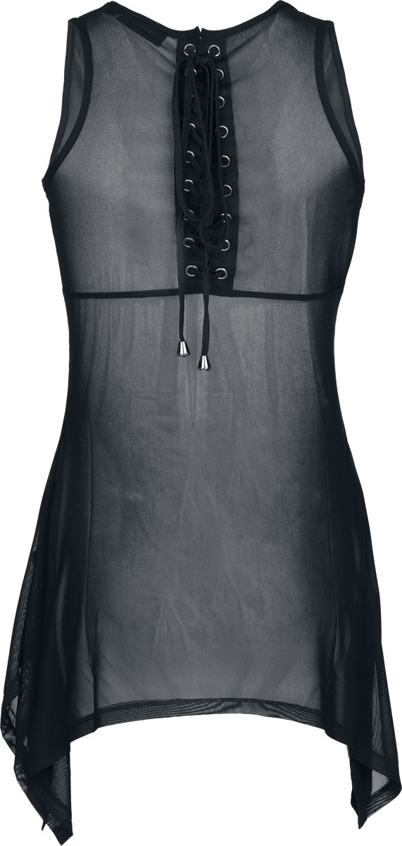 Top Rockabilly de Jawbreaker - Cosmic Cat - Haut en Mailles - XS à XXL - pour Femme - noir - Jawbreaker - View 2