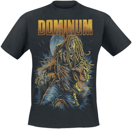 T-Shirt Manches courtes  de Dominum - Zombie Tommy - S à 4XL - pour Homme - noir - Dominum