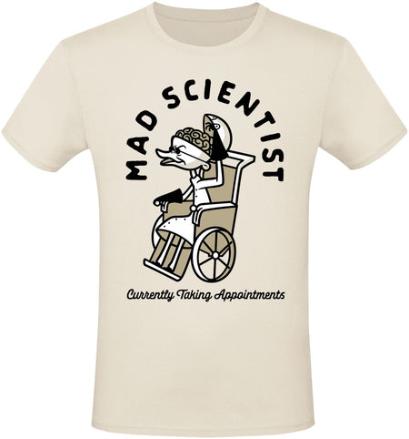 T-Shirt Manches courtes Disney de L'Étrange Noël De Monsieur Jack - Mad Scientist - S à XXL - pour Homme - naturel - L'Étrange Noël De Monsieur Jack