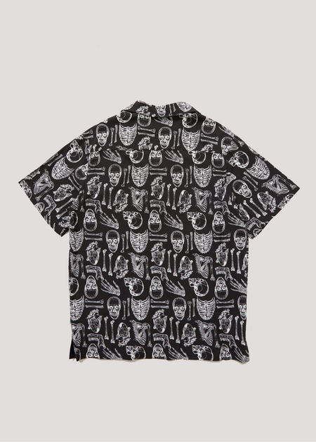 Chemise manches courtes Rockabilly de Chet Rock - Anatomist Shirt - S à XXL - pour Homme - noir - Chet Rock - View 2