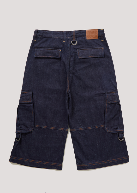 Short Rockabilly de Chet Rock - Pagoria Shorts - 32 à 38 - pour Homme - bleu - Chet Rock - View 2