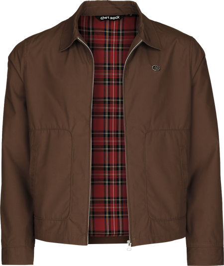 Veste mi-saison Rockabilly de Chet Rock - Drift Drizzler Jacket - S à XXL - pour Homme - marron - Chet Rock - View 2