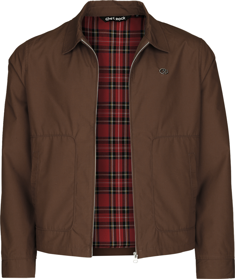 Veste mi-saison Rockabilly de Chet Rock - Drift Drizzler Jacket - S à XXL - pour Homme - marron - Chet Rock - View 2
