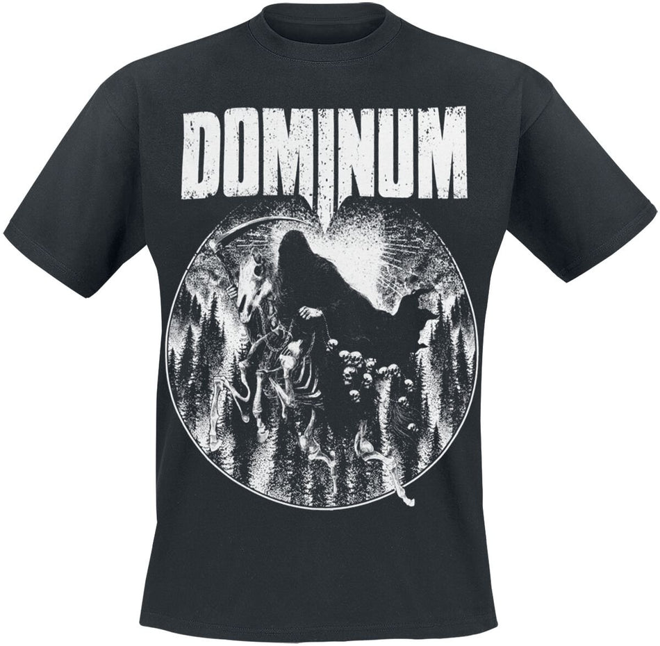 T-Shirt Manches courtes  de Dominum - Can't Kill A Dead Man - S à 3XL - pour Homme - noir - Dominum