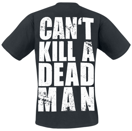 T-Shirt Manches courtes  de Dominum - Can't Kill A Dead Man - S à 3XL - pour Homme - noir - Dominum - View 2